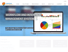 Tablet Screenshot of interfacemanagement.com
